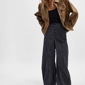 Free People Sylvie Barrel pants SZ S